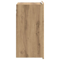 Produktbild för Väggmonterat skåp Artisan-ek 59 x 31 x 64 cm Konstruerat trä