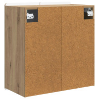 Produktbild för Väggmonterat skåp Artisan-ek 59 x 31 x 64 cm Konstruerat trä
