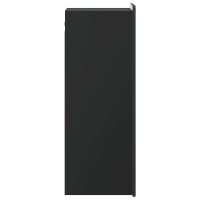 Produktbild för Väggmonterat skåp Svart 33 x 34,5 x 94 cm Konstruerat trä