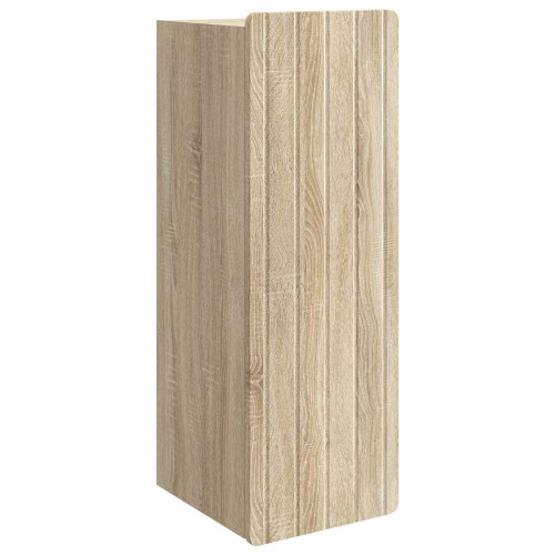 vidaXL Väggmonterat skåp Sonoma-ek 33 x 34,5 x 94 cm Konstruerat trä