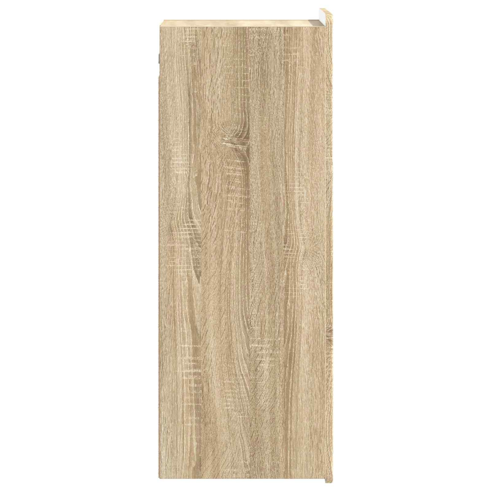 Produktbild för Väggmonterat skåp Sonoma-ek 33 x 34,5 x 94 cm Konstruerat trä
