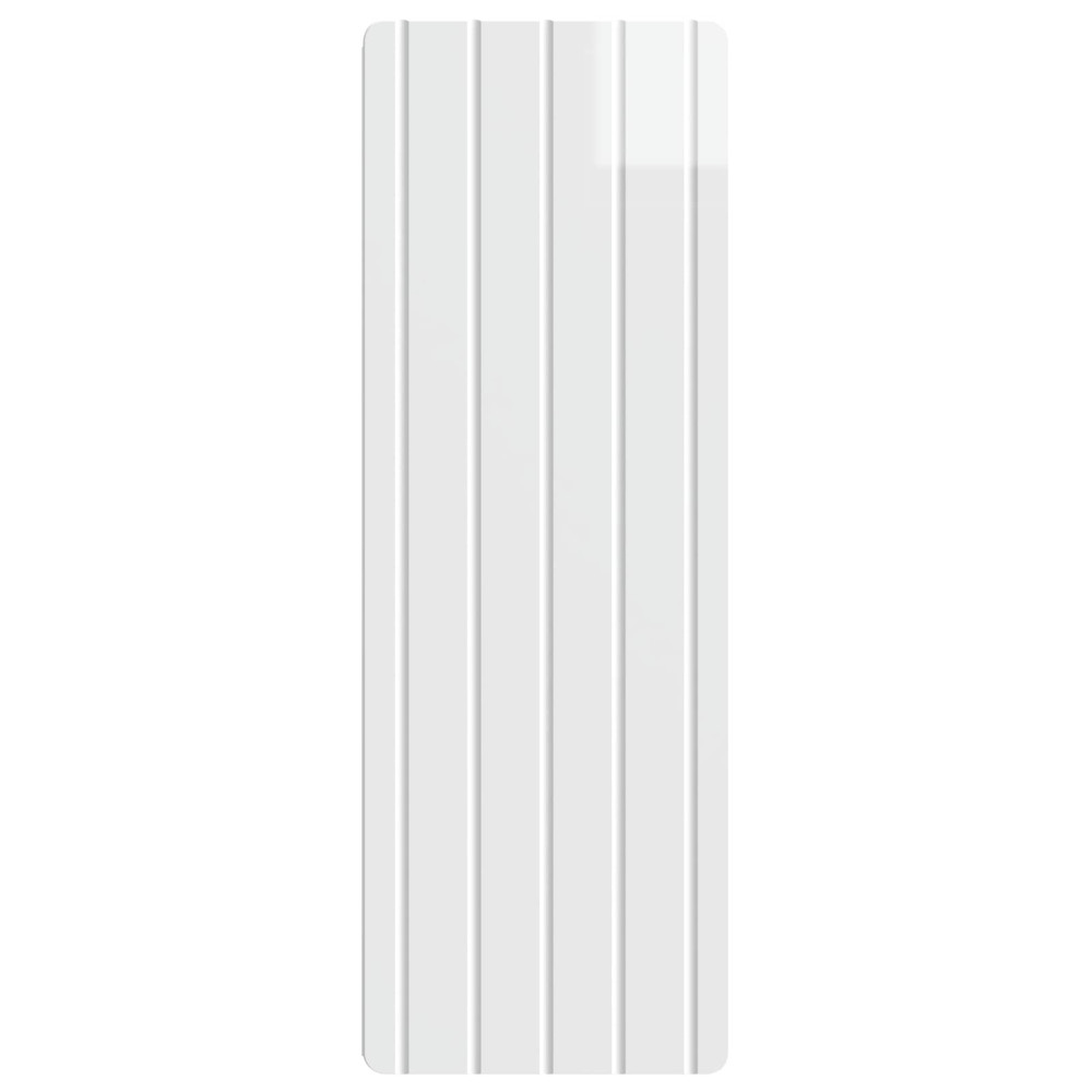 Produktbild för Väggmonterat skåp Vit högglans 33 x 34,5 x 94 cm