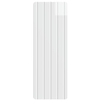 Produktbild för Väggmonterat skåp Vit högglans 33 x 34,5 x 94 cm