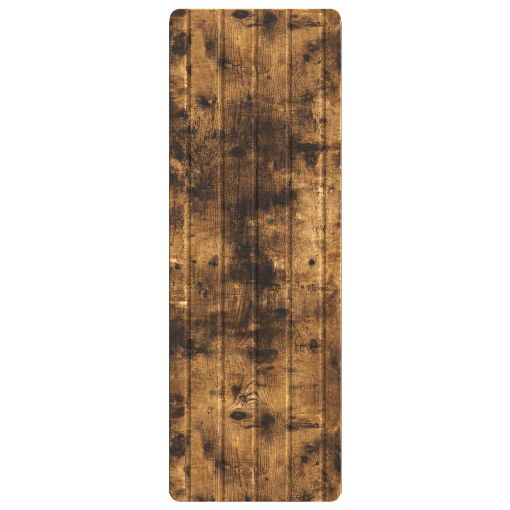 Produktbild för Väggmonterat skåp Rökt ek 33 x 34,5 x 94 cm Konstruerat trä