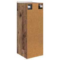 Produktbild för Väggmonterat skåp Gammalt trä 33 x 34,5 x 94 cm Konstruerat trä