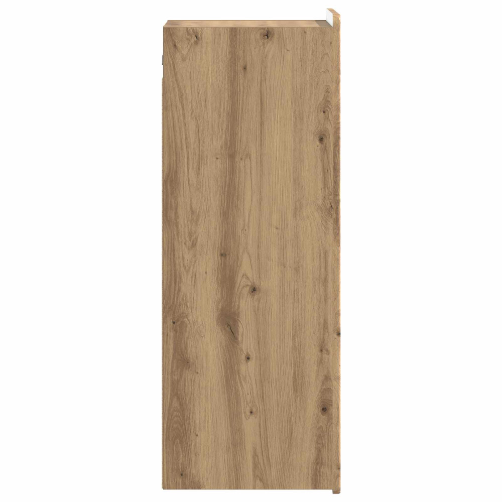 Produktbild för Väggmonterat skåp Artisan-ek 33 x 34,5 x 94 cm Konstruerat trä