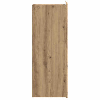 Produktbild för Väggmonterat skåp Artisan-ek 33 x 34,5 x 94 cm Konstruerat trä