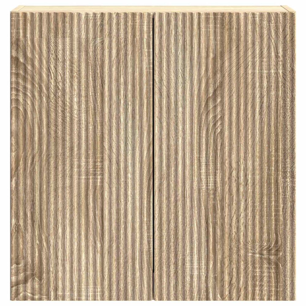 Produktbild för Väggmonterat skåp Sonoma-ek 59 x 31 x 60 cm Konstruerat trä