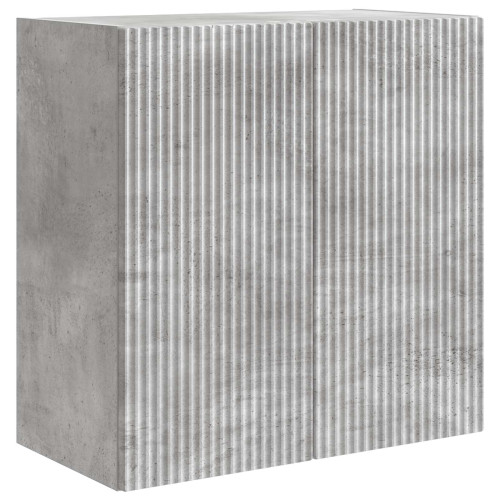 vidaXL Väggmonterat skåp Betonggrå 59 x 31 x 60 cm Konstruerat trä