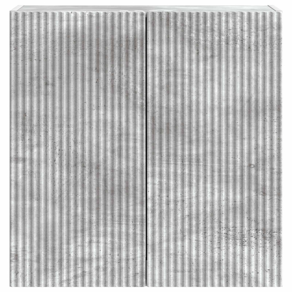 Produktbild för Väggmonterat skåp Betonggrå 59 x 31 x 60 cm Konstruerat trä