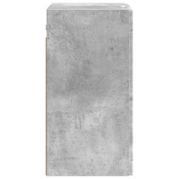 Produktbild för Väggmonterat skåp Betonggrå 59 x 31 x 60 cm Konstruerat trä
