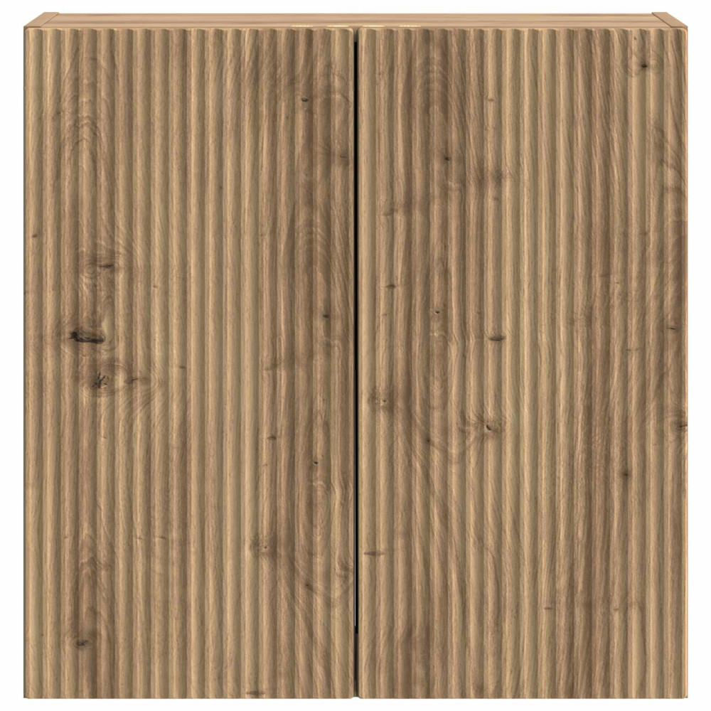 Produktbild för Väggmonterat skåp Artisan-ek 59 x 31 x 60 cm Konstruerat trä