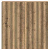 Produktbild för Väggmonterat skåp Artisan-ek 59 x 31 x 60 cm Konstruerat trä