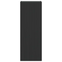 Produktbild för Väggmonterat skåp Svart 33 x 34,5 x 90 cm Konstruerat trä