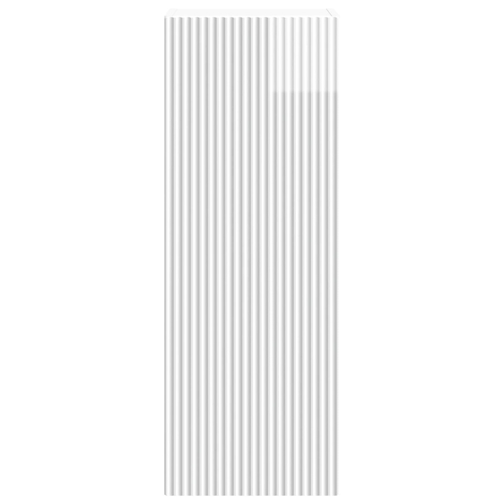Produktbild för Väggmonterat skåp Vit högglans 33 x 34,5 x 90 cm