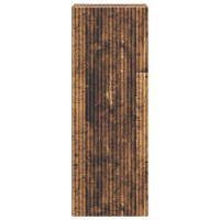 Produktbild för Väggmonterat skåp Gammalt trä 33 x 34,5 x 90 cm Konstruerat trä
