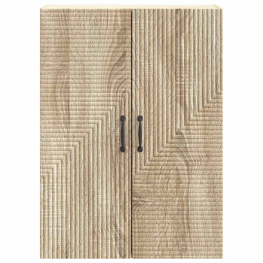 Produktbild för Väggmonterat skåp Sonoma-ek 66 x 34,5 x 90 cm Konstruerat trä