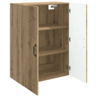 Produktbild för Väggmonterat skåp Artisan-ek 66 x 34,5 x 90 cm Konstruerat trä