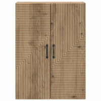 Produktbild för Väggmonterat skåp Artisan-ek 66 x 34,5 x 90 cm Konstruerat trä