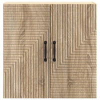 Produktbild för Väggmonterat skåp Sonoma-ek 59 x 31 x 60 cm Konstruerat trä