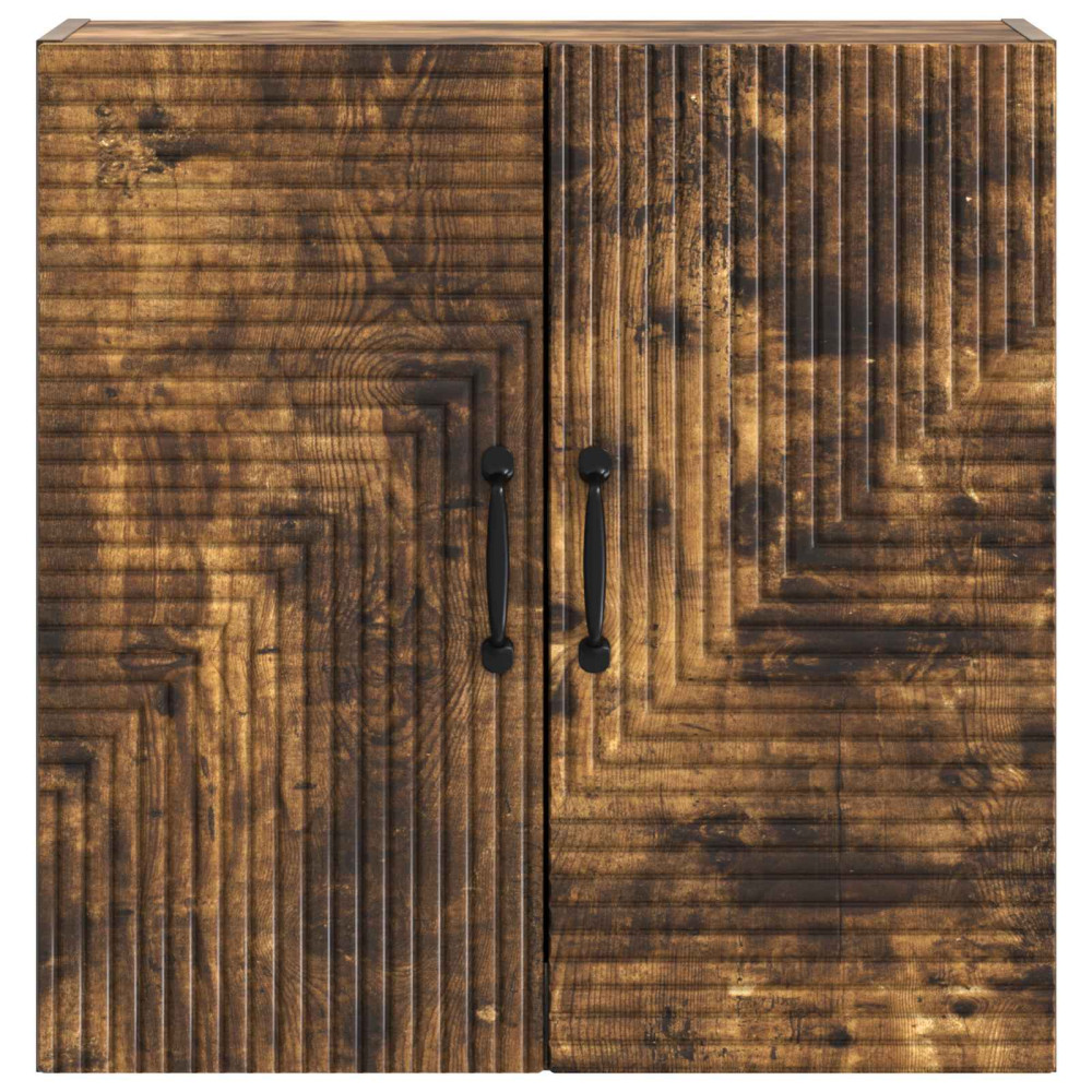 Produktbild för Väggmonterat skåp Rökt ek 59 x 31 x 60 cm Konstruerat trä