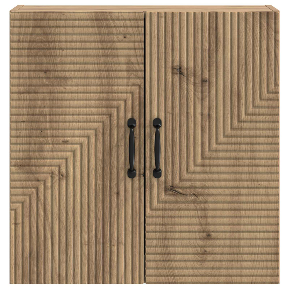 Produktbild för Väggmonterat skåp Artisan-ek 59 x 31 x 60 cm Konstruerat trä