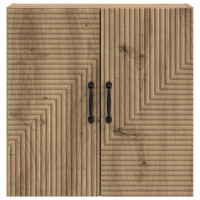 Produktbild för Väggmonterat skåp Artisan-ek 59 x 31 x 60 cm Konstruerat trä