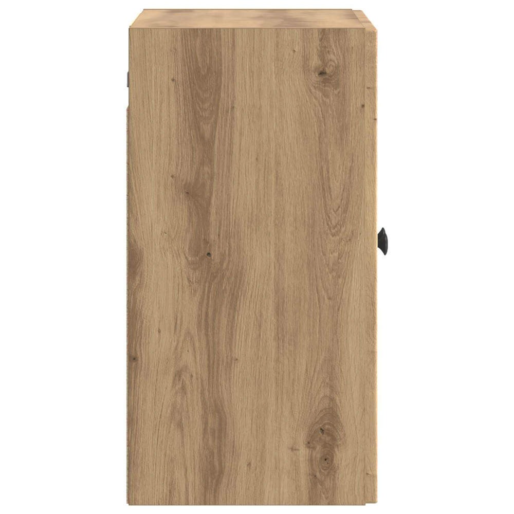 Produktbild för Väggmonterat skåp Artisan-ek 59 x 31 x 60 cm Konstruerat trä
