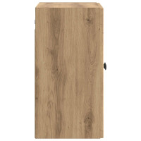 Produktbild för Väggmonterat skåp Artisan-ek 59 x 31 x 60 cm Konstruerat trä