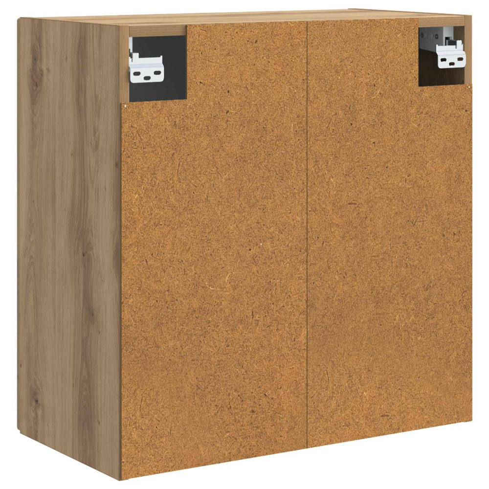 Produktbild för Väggmonterat skåp Artisan-ek 59 x 31 x 60 cm Konstruerat trä