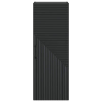 Produktbild för Väggmonterat skåp Svart 33 x 34,5 x 90 cm Konstruerat trä