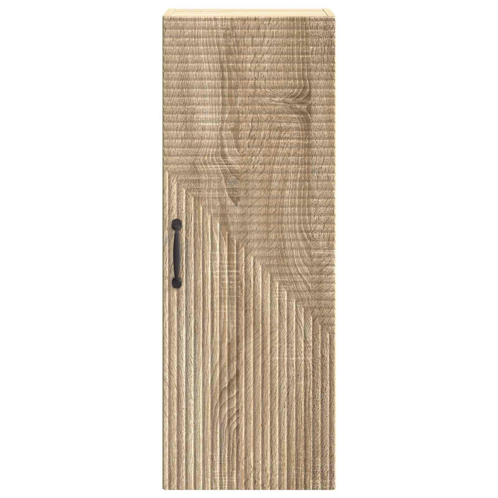 Produktbild för Väggmonterat skåp Sonoma-ek 33 x 34,5 x 90 cm Konstruerat trä