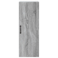 Produktbild för Väggmonterat skåp Grå Sonoma 33 x 34,5 x 90 cm Konstruerat trä