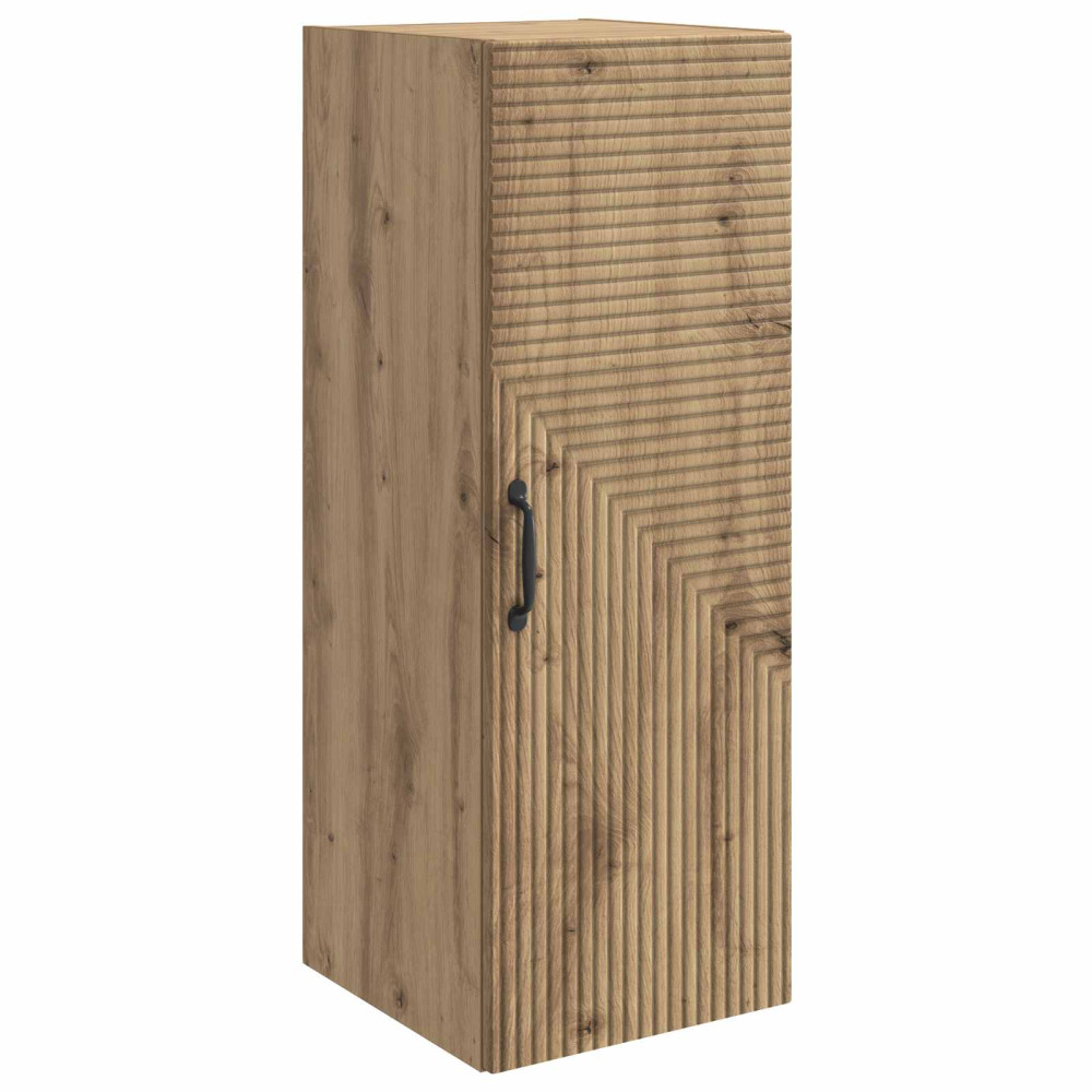 Produktbild för Väggmonterat skåp Artisan-ek 33 x 34,5 x 90 cm Konstruerat trä