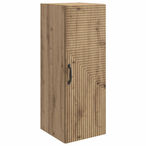vidaXL Väggmonterat skåp Artisan-ek 33 x 34,5 x 90 cm Konstruerat trä