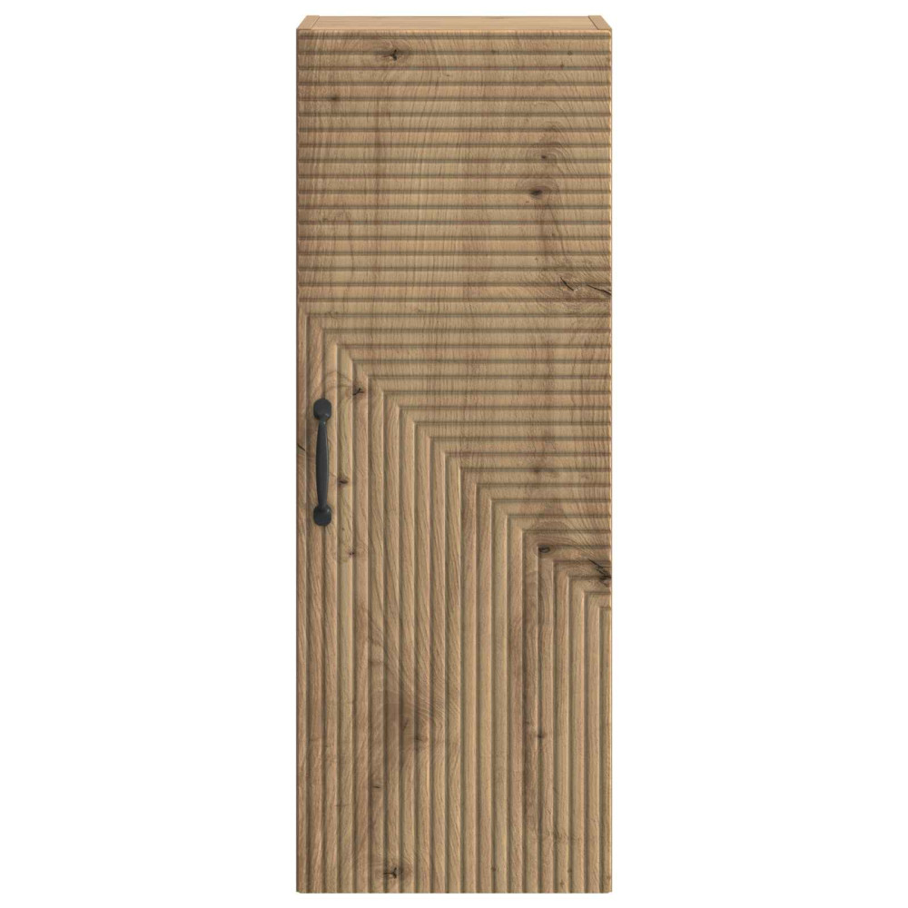 Produktbild för Väggmonterat skåp Artisan-ek 33 x 34,5 x 90 cm Konstruerat trä