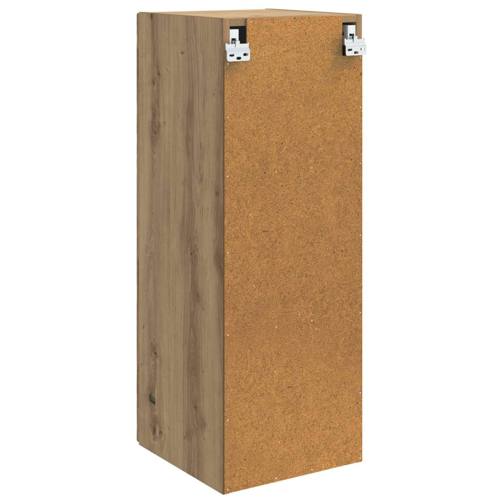 Produktbild för Väggmonterat skåp Artisan-ek 33 x 34,5 x 90 cm Konstruerat trä