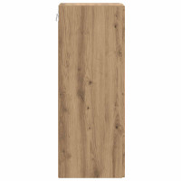 Produktbild för Väggmonterat skåp Artisan-ek 66 x 34,5 x 90 cm Konstruerat trä