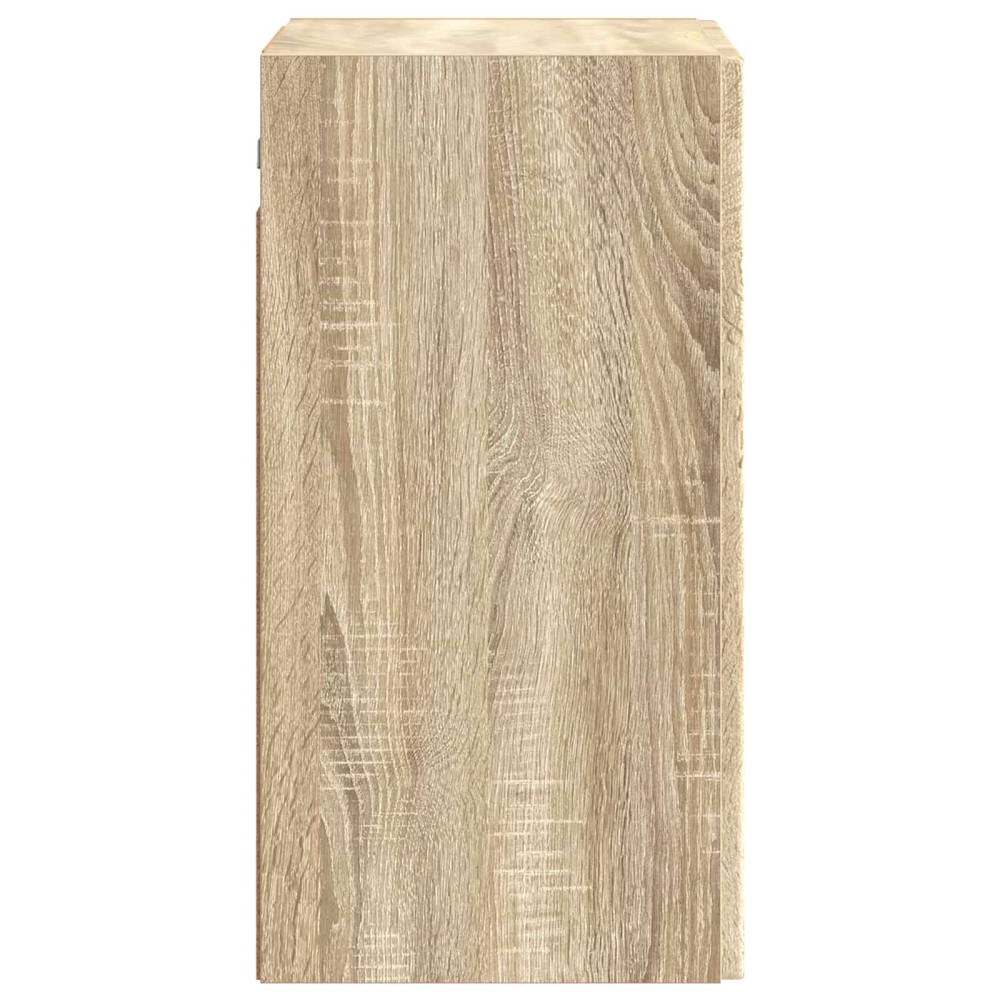 Produktbild för Väggmonterat skåp Sonoma-ek 59 x 31 x 60 cm Konstruerat trä