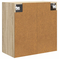 Produktbild för Väggmonterat skåp Sonoma-ek 59 x 31 x 60 cm Konstruerat trä