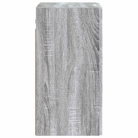 Produktbild för Väggmonterat skåp Grå Sonoma 59 x 31 x 60 cm Konstruerat trä
