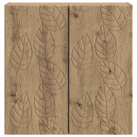 Produktbild för Väggmonterat skåp Artisan-ek 59 x 31 x 60 cm Konstruerat trä