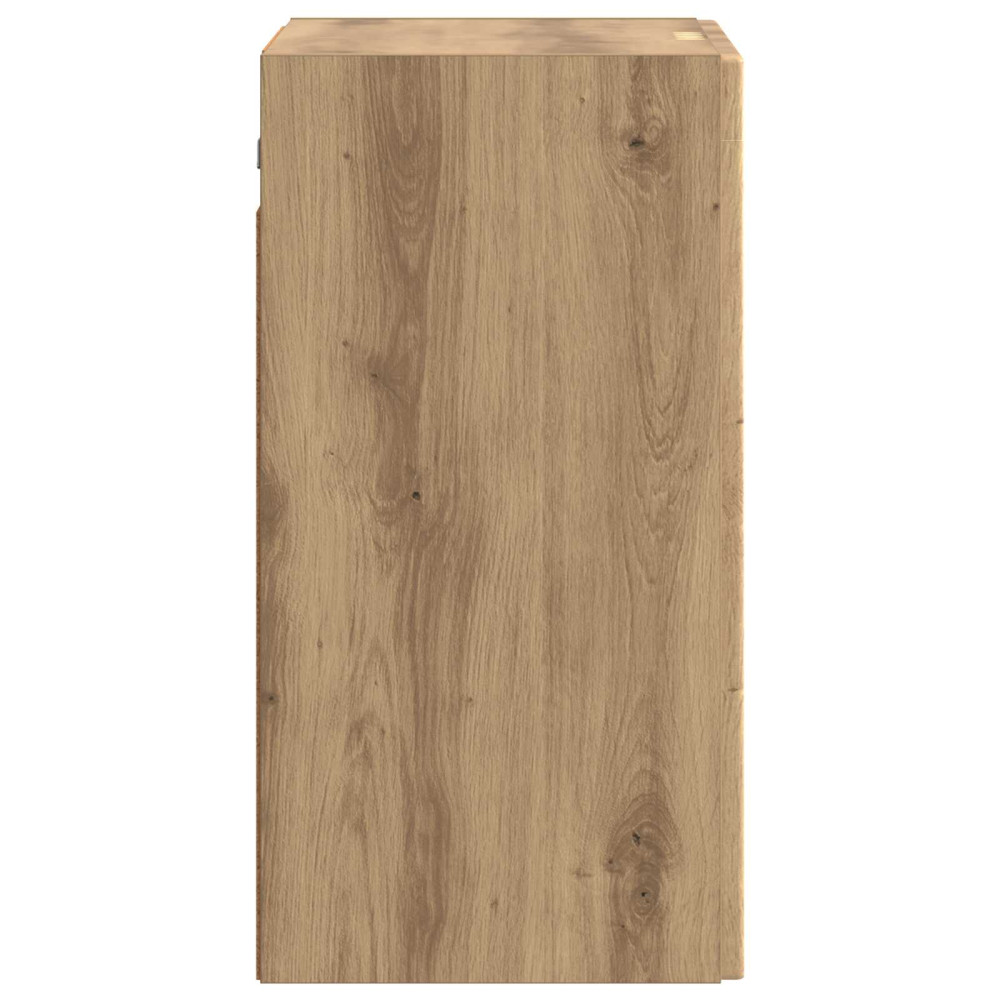 Produktbild för Väggmonterat skåp Artisan-ek 59 x 31 x 60 cm Konstruerat trä