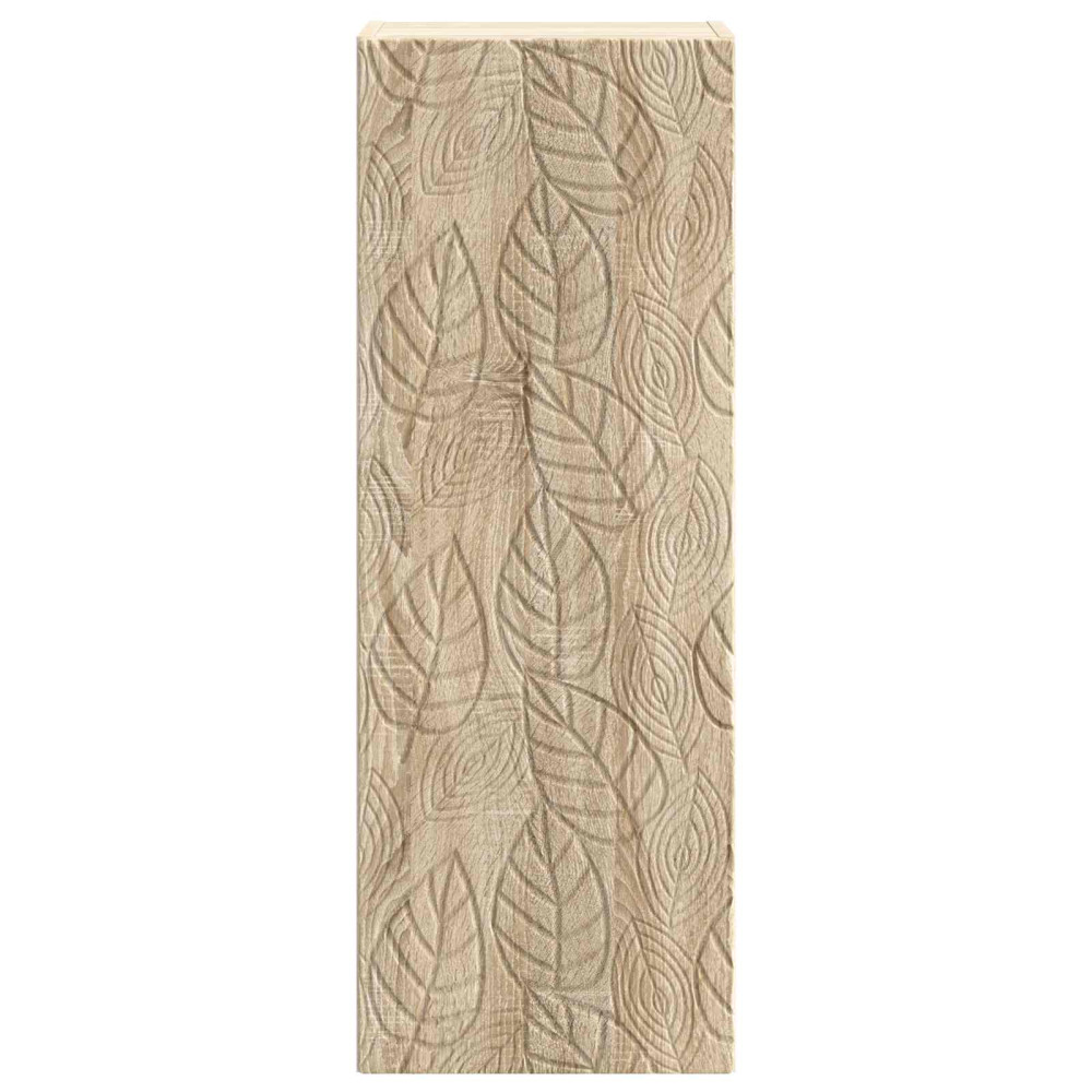 Produktbild för Väggmonterat skåp Sonoma-ek 33 x 34,5 x 90 cm Konstruerat trä