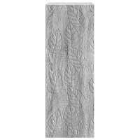 Produktbild för Väggmonterat skåp Grå Sonoma 33 x 34,5 x 90 cm Konstruerat trä