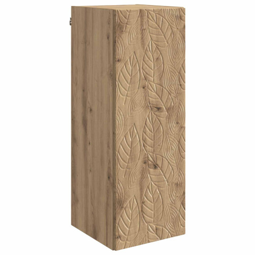 vidaXL Väggmonterat skåp Artisan-ek 33 x 34,5 x 90 cm Konstruerat trä