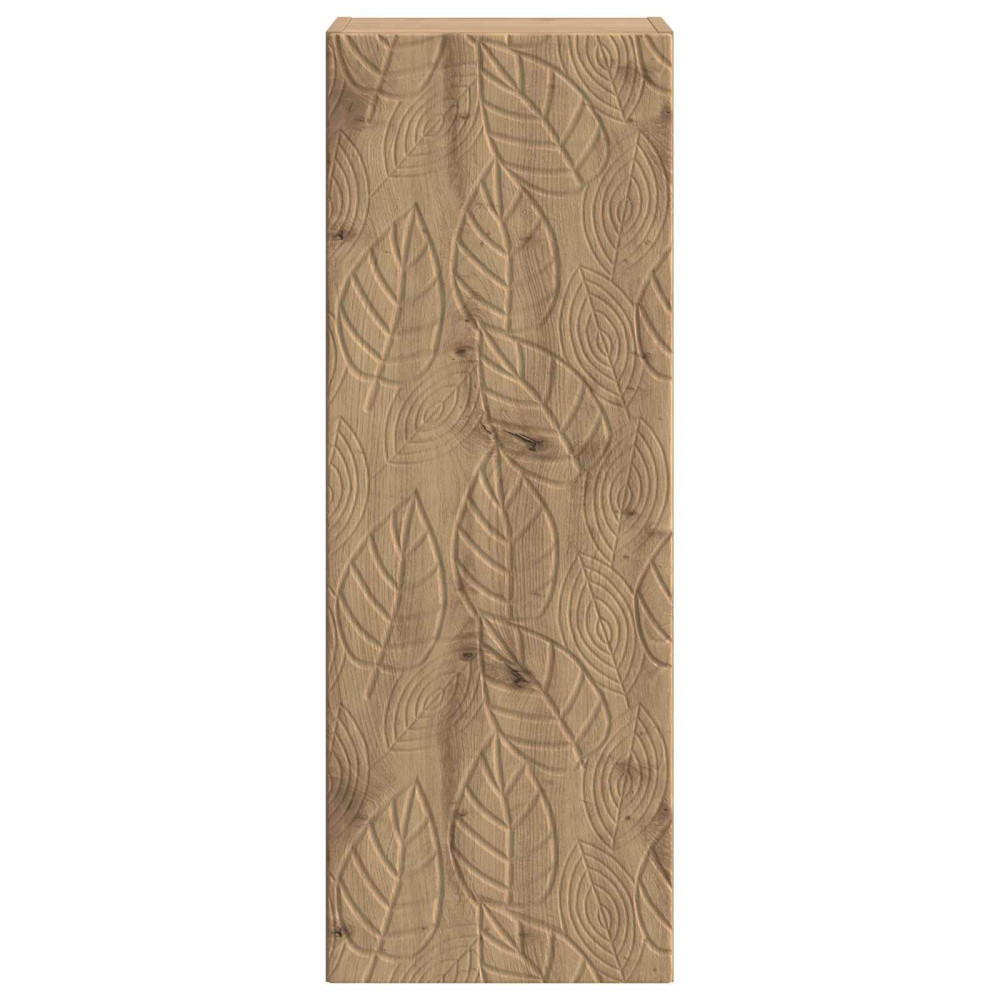 Produktbild för Väggmonterat skåp Artisan-ek 33 x 34,5 x 90 cm Konstruerat trä
