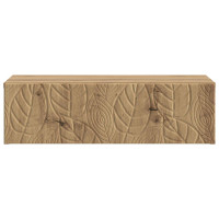 Produktbild för Väggmonterad sidobord Artisan-ek 87,5 x 34,5 x 17 cm