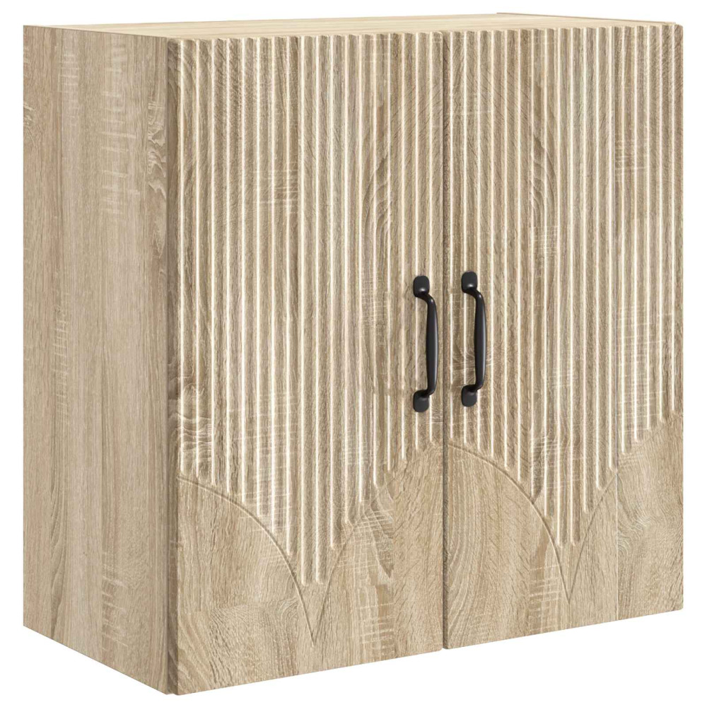 Produktbild för Väggmonterat skåp Sonoma-ek 59 x 31 x 60 cm Konstruerat trä