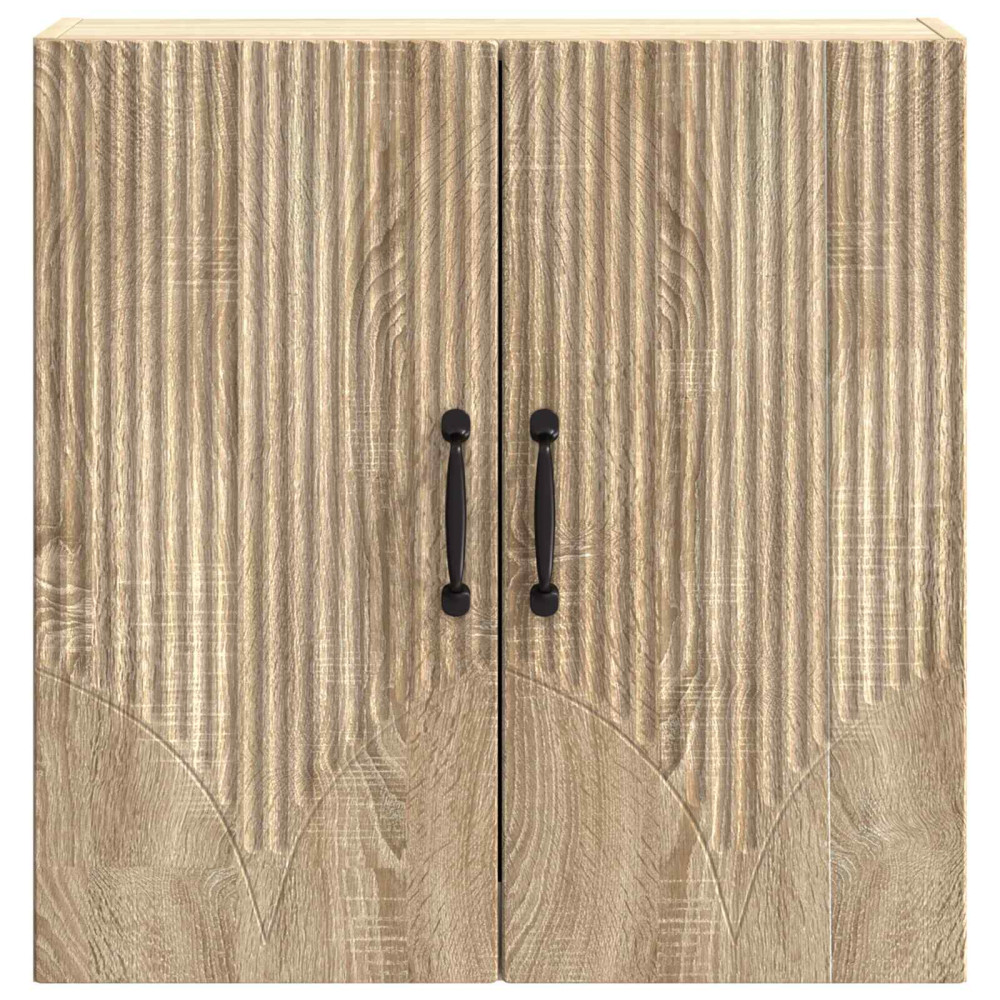 Produktbild för Väggmonterat skåp Sonoma-ek 59 x 31 x 60 cm Konstruerat trä